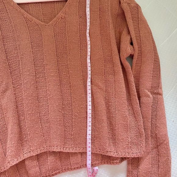 🔔 Old Rose Knit Jacket ($25 for 3 items) - Picture 5 of 8